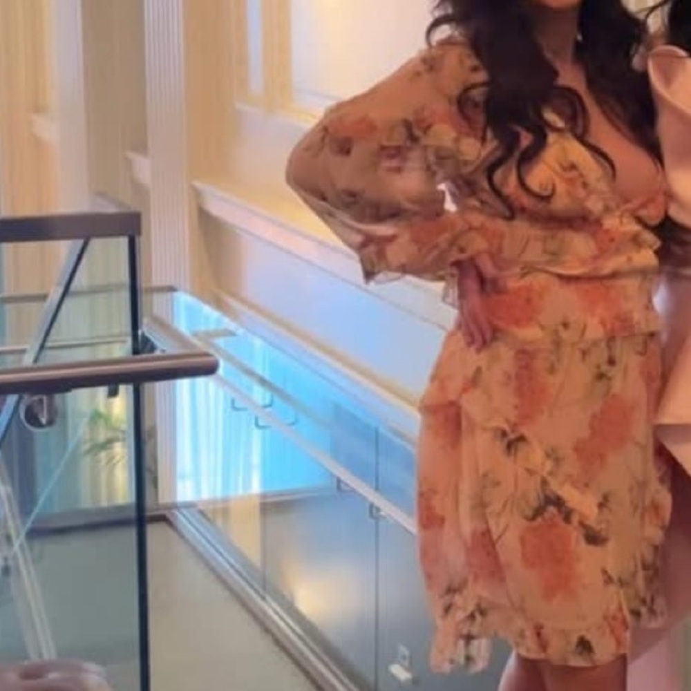Floral cutout Dress